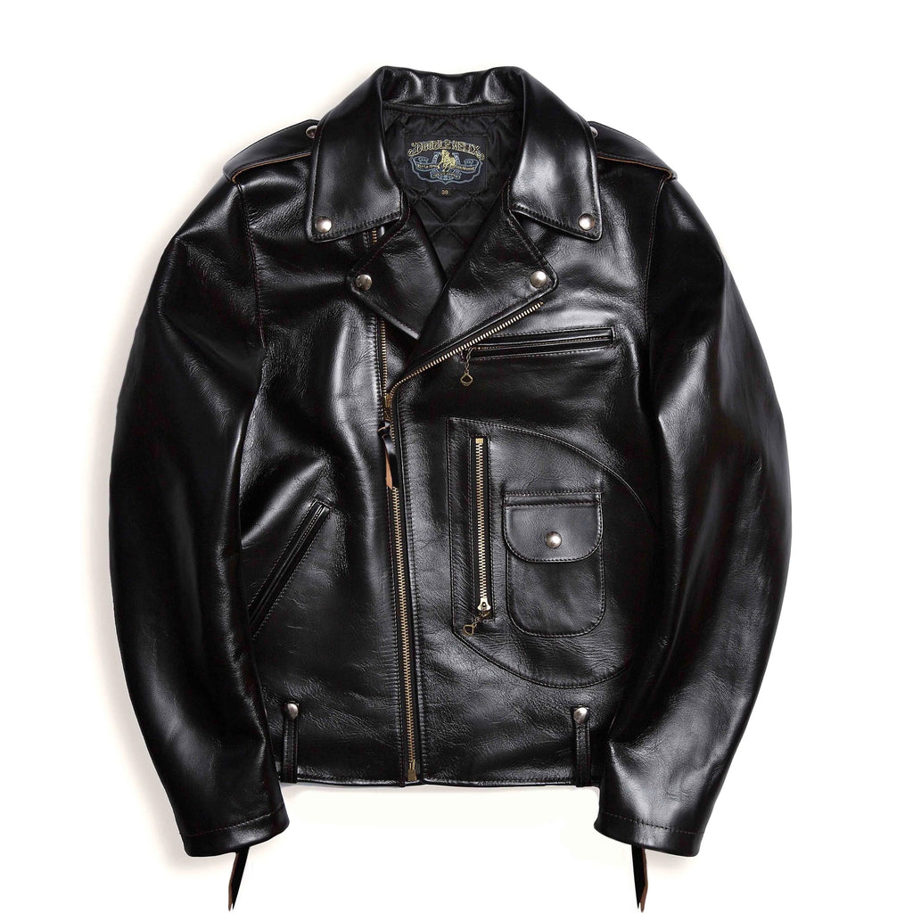 Double Helix The Innovator Horsehide Jacket Black