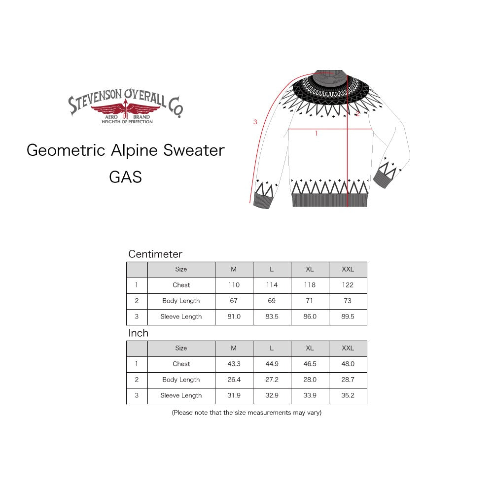Stevenson Overall Co. - Geometric Alpine Sweater - GAS