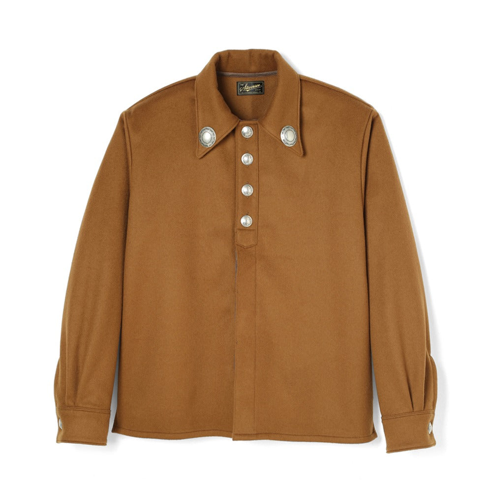 Stevenson Overall Co. - Brave Man - Golden Brown - (ONE MISSING BUTTON ON THE SLEEVE.)