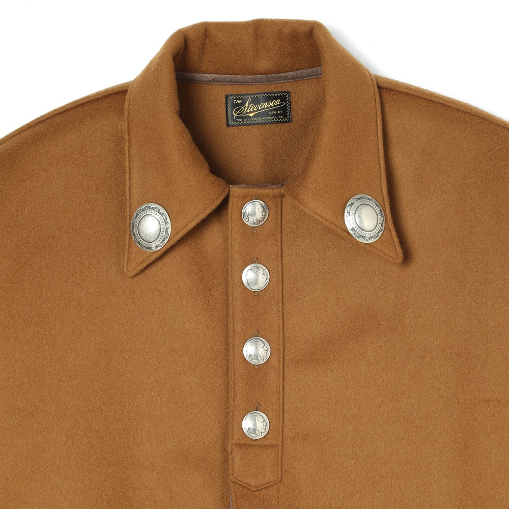 Stevenson Overall Co. - Brave Man - Golden Brown - (ONE MISSING BUTTON ON THE SLEEVE.)