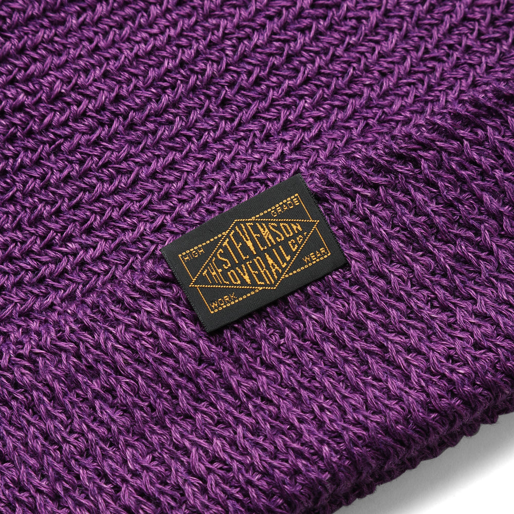 Stevenson Overall Co. Linen Watch Cap LC Purple