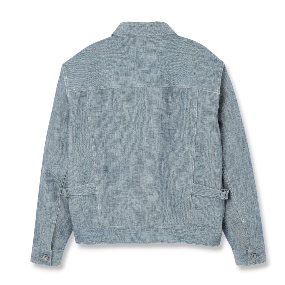 Stevenson Overall Co. Ranchclad - 202 Pleated Jacket Light Indigo