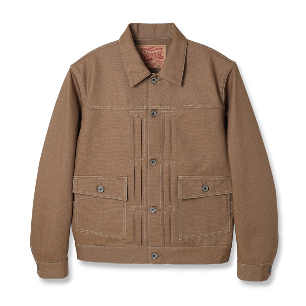 Stevenson Overall Co. Ranchclad - 202 Pleated Jacket Brown Duck Canvas