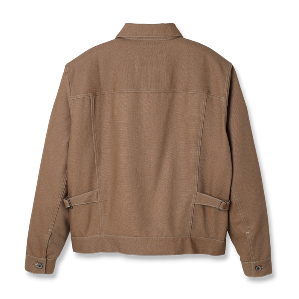 Stevenson Overall Co. Ranchclad - 202 Pleated Jacket Brown Duck Canvas