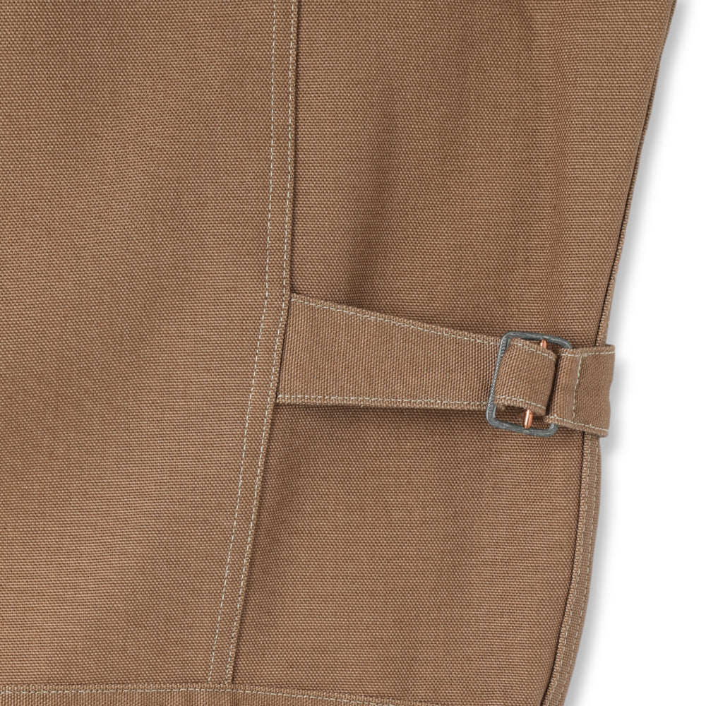 Stevenson Overall Co. Ranchclad - 202 Pleated Jacket Brown Duck Canvas
