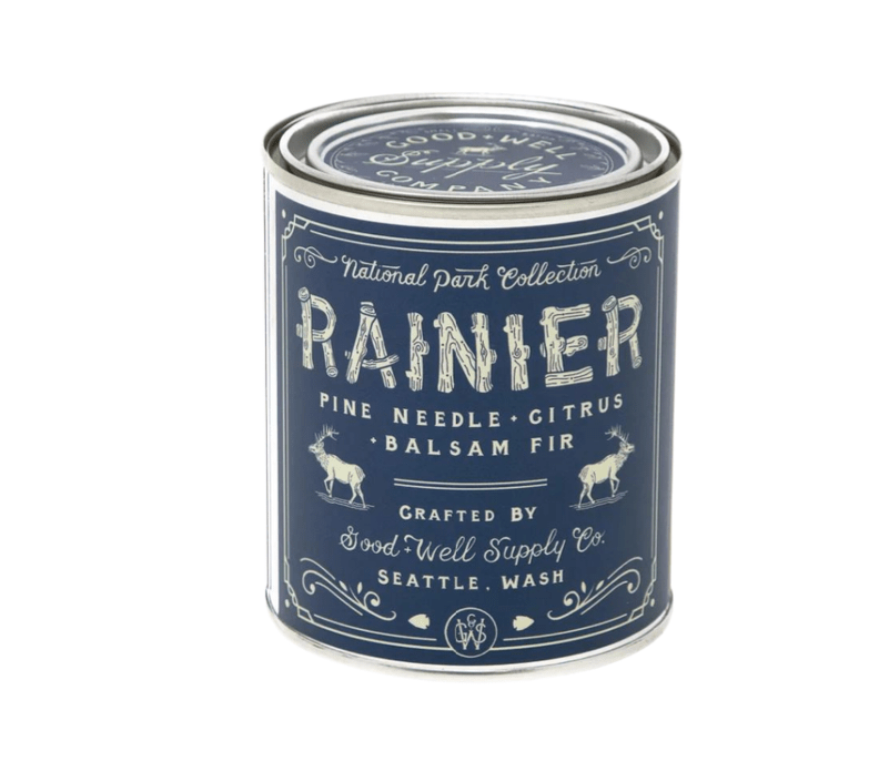 Rainier National Park Candle