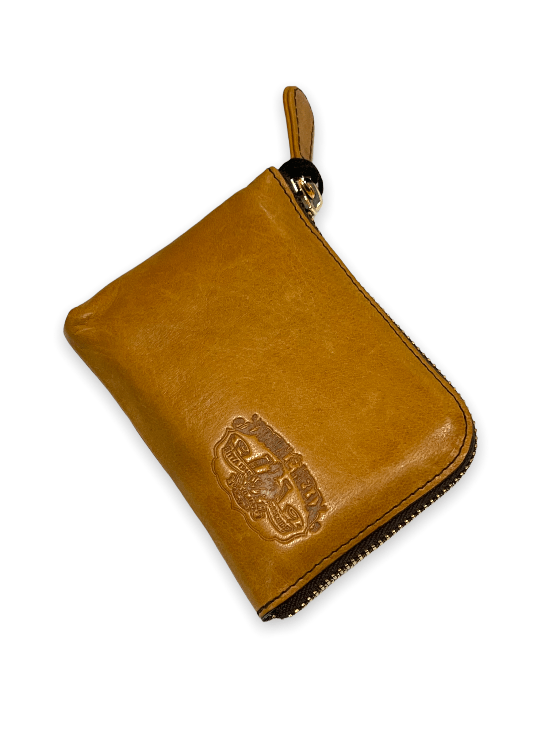 Double Helix Coin Case - Caramel