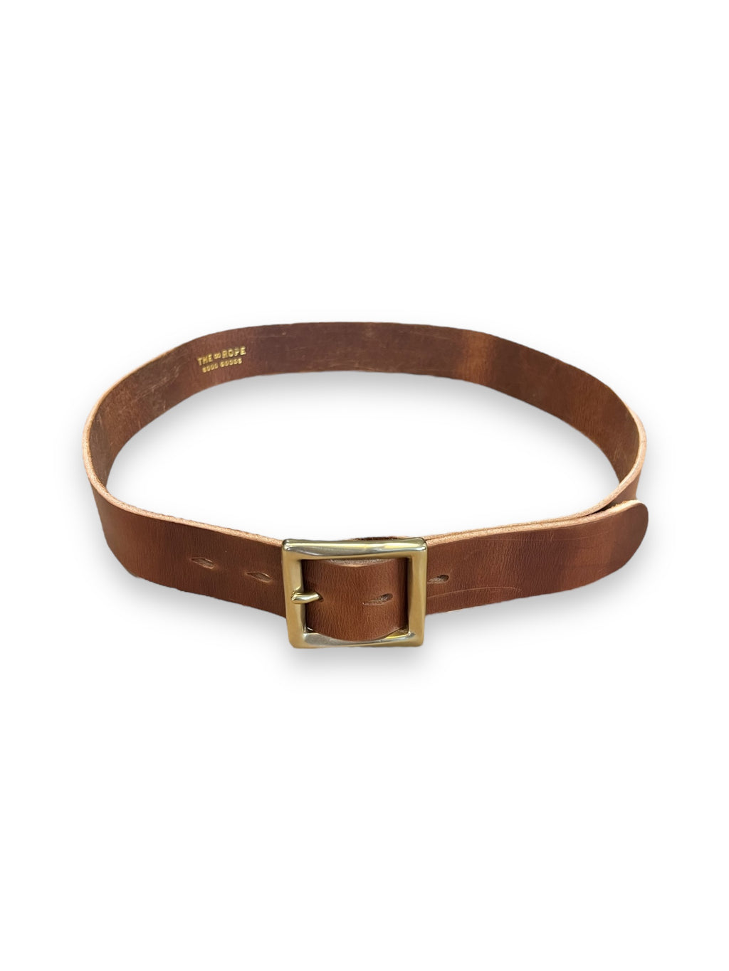 The Rope — Heavy Brass Buckle Belt Copper