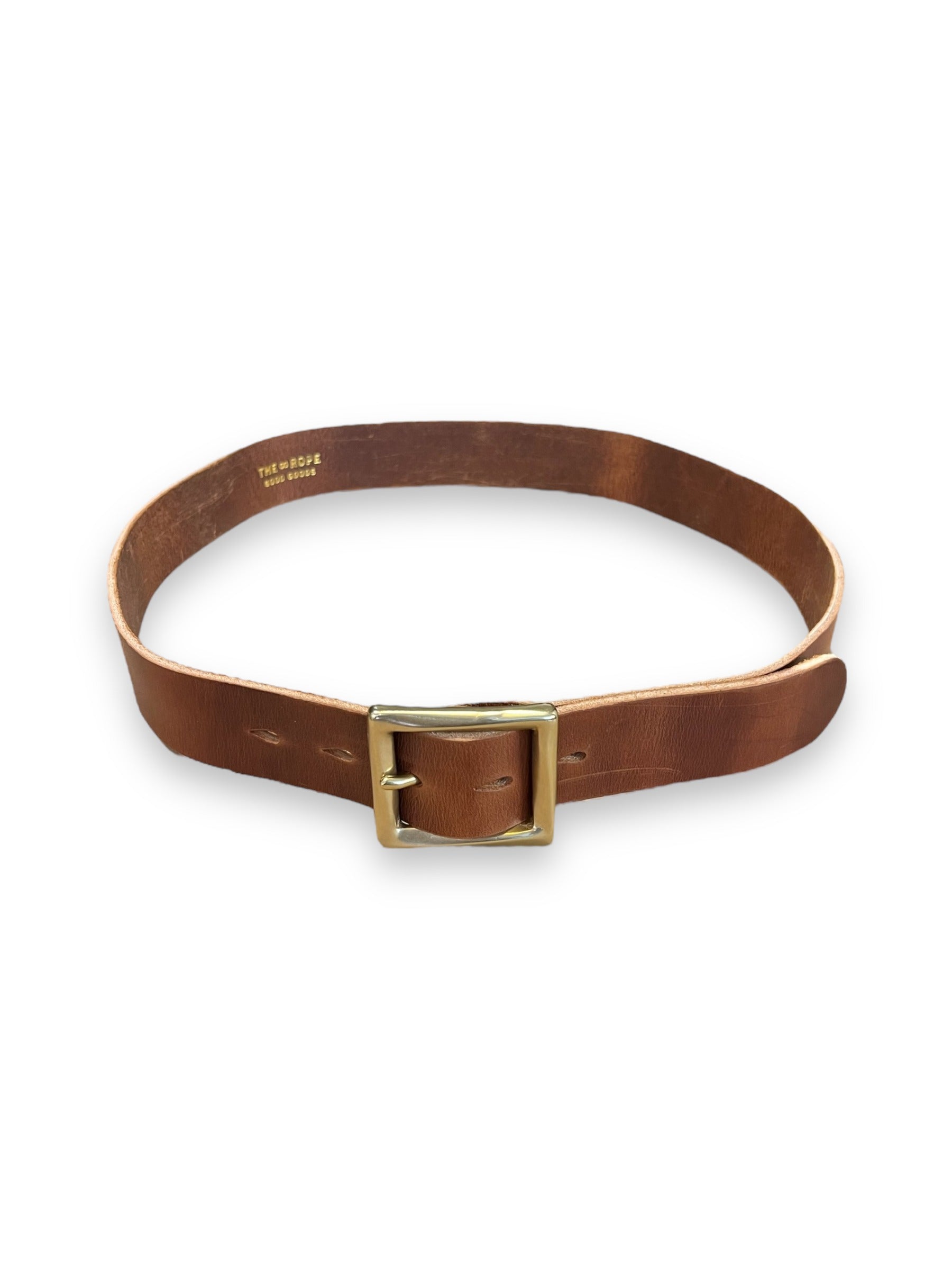 The Rope — Heavy Brass Buckle Belt Copper