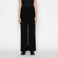 Naked And Famous - Womens Wide Wild West - Black Sugiaya