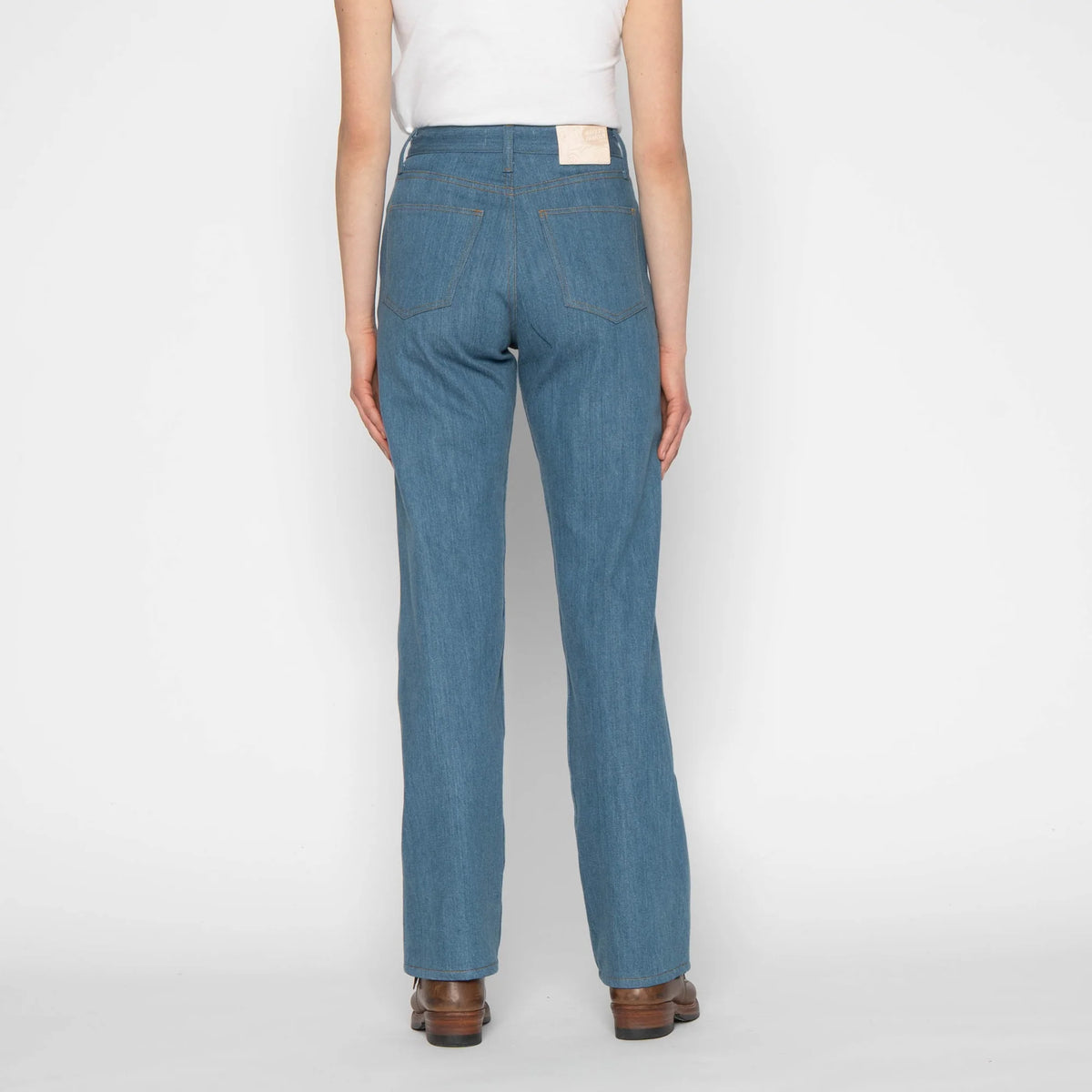 Naked And Famous - Womens True Girl - Vintage Blues Selvedge