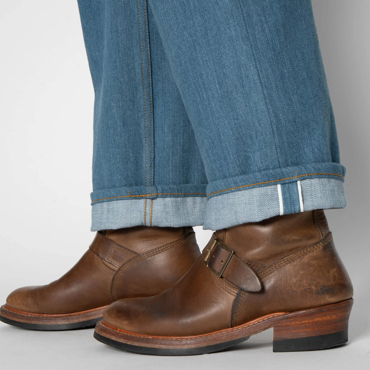 Naked And Famous - Womens True Girl - Vintage Blues Selvedge
