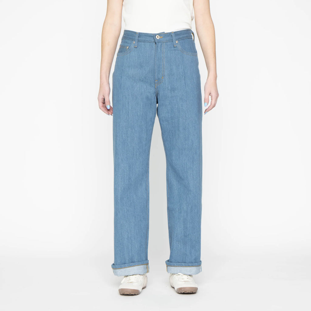 Naked And Famous - Womens Strong Girl - Vintage Blues Selvedge