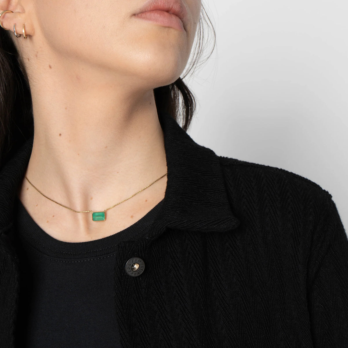 Naked And Famous - Womens Gracie Jacket - Black Sugiaya