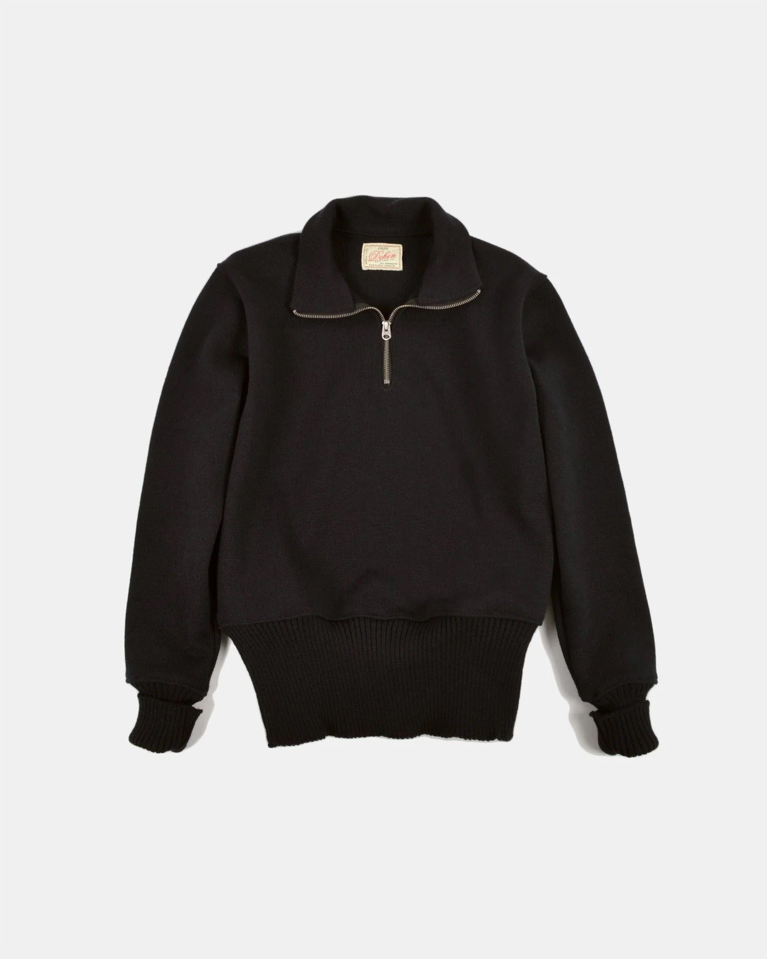 Dehen Motorcycle Sweater - Black