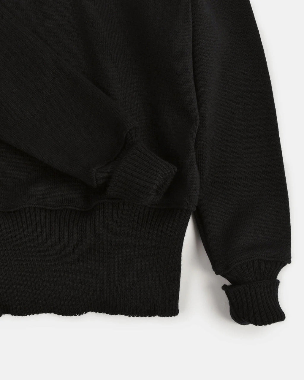 Dehen Motorcycle Sweater - Black