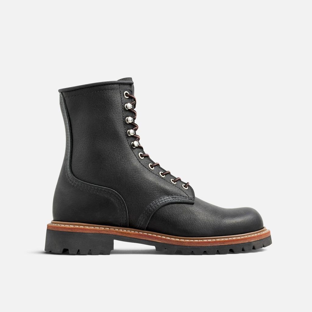 Red Wing 4501 8" Logger - Black Oil Slick