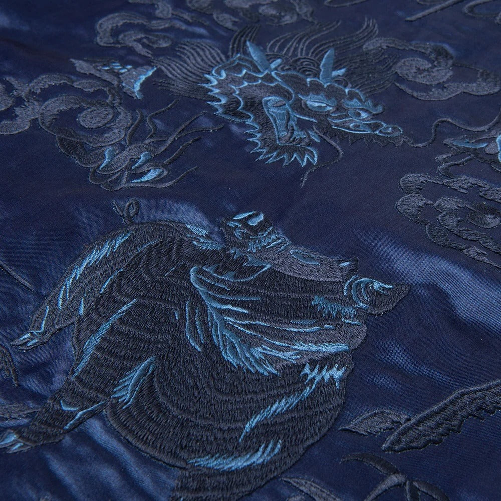 Studio D'Artisan 4622 Indigo Dyed Sukajan Jacket