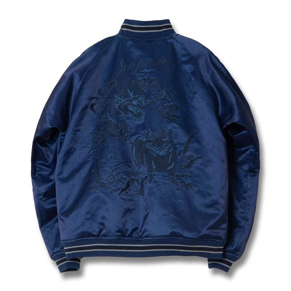 Studio D'Artisan 4622 Indigo Dyed Sukajan Jacket