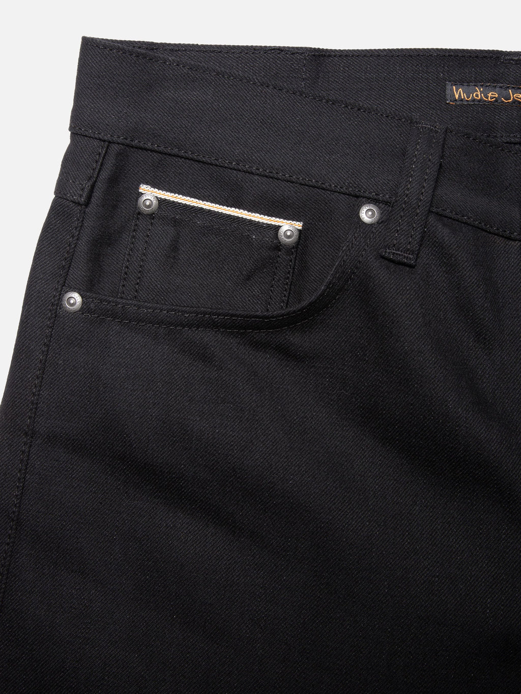 Nudie Jeans 14.5oz Steady Eddie II Dry Black Selvage
