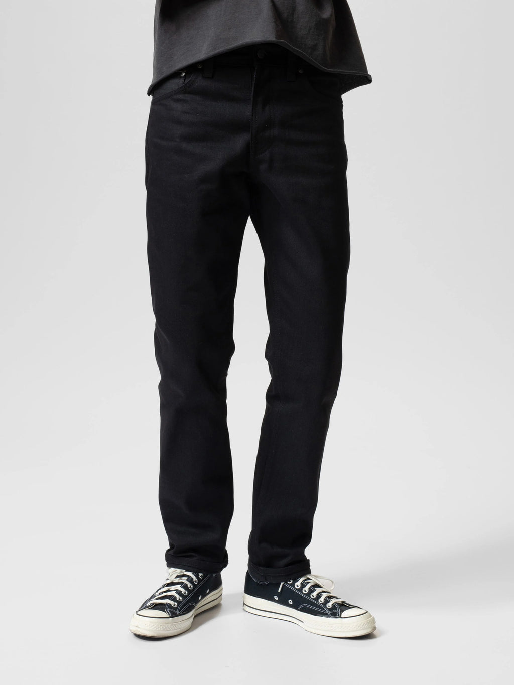 Nudie Jeans 14.5oz Steady Eddie II Dry Black Selvage