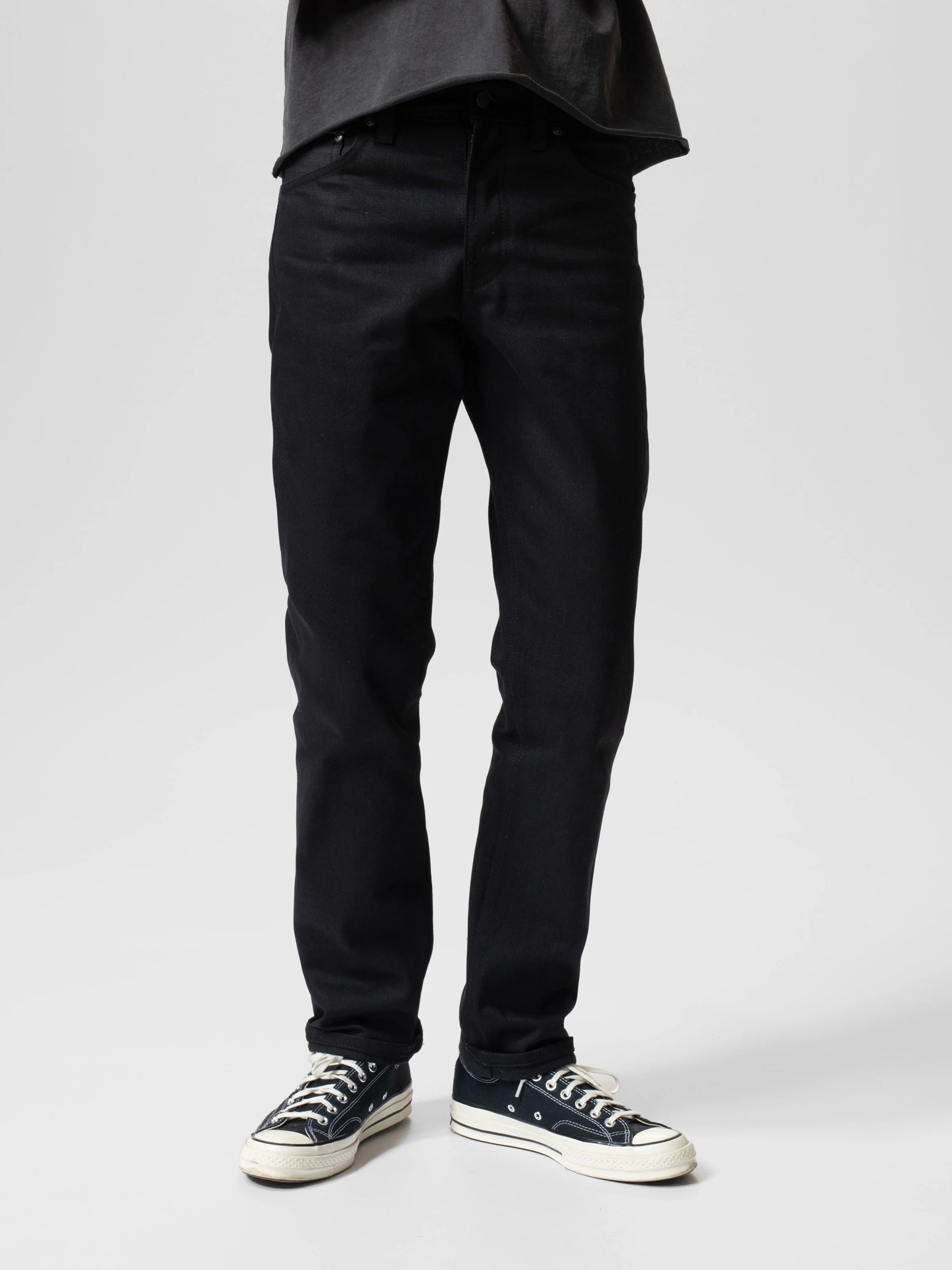 Nudie Jeans 14.5oz Steady Eddie II Dry Black Selvage