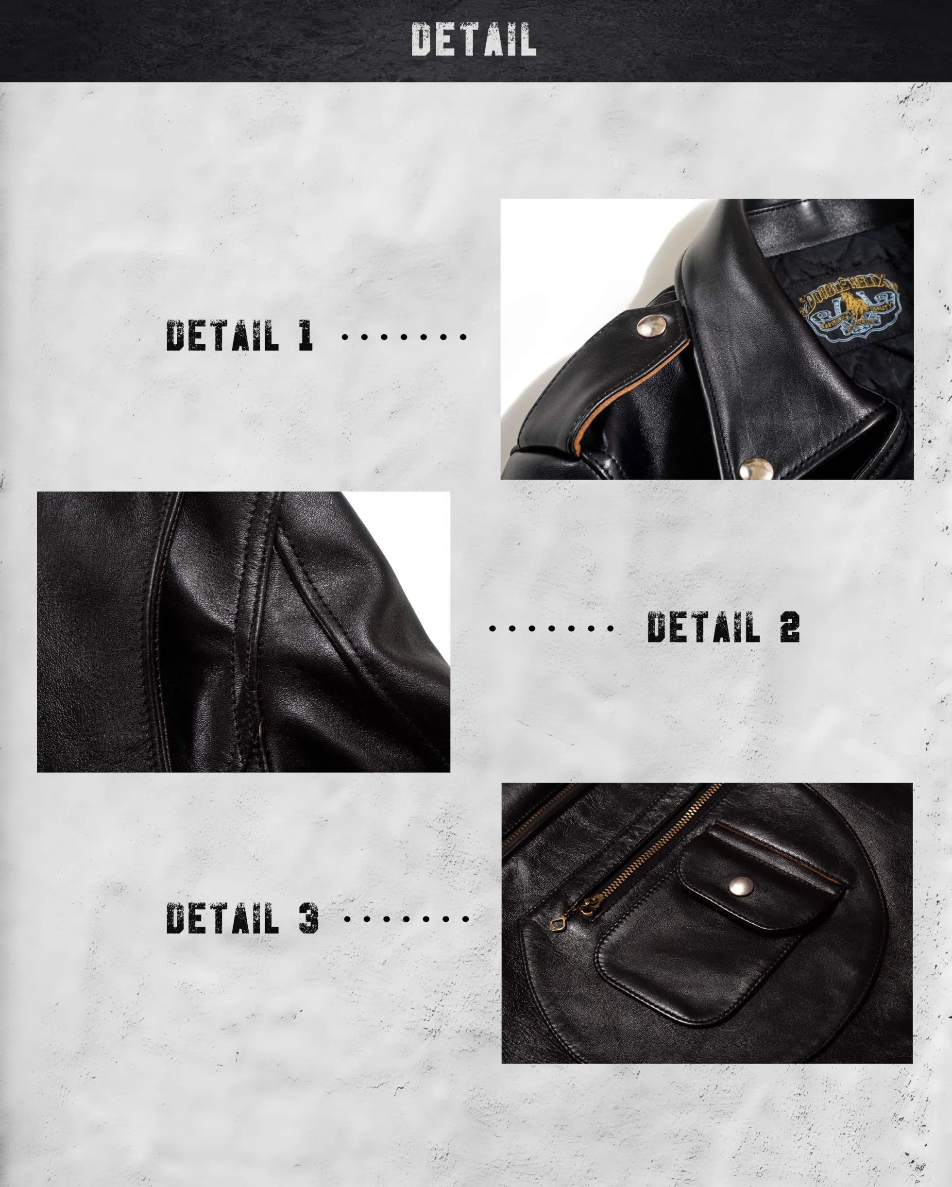 Double Helix The Innovator Horsehide Jacket Black