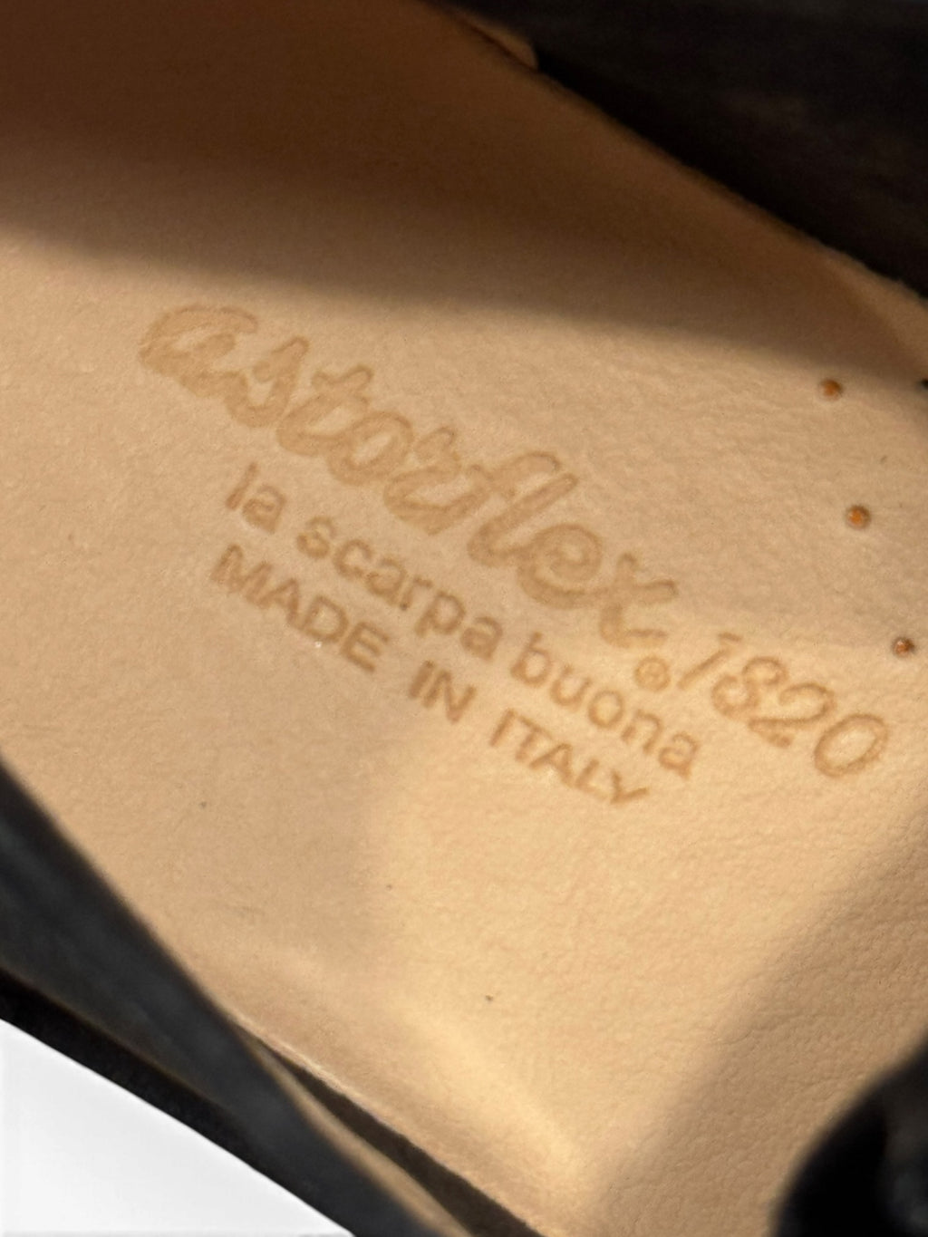 Astorflex Beenflex Moccasin Black Leather 900