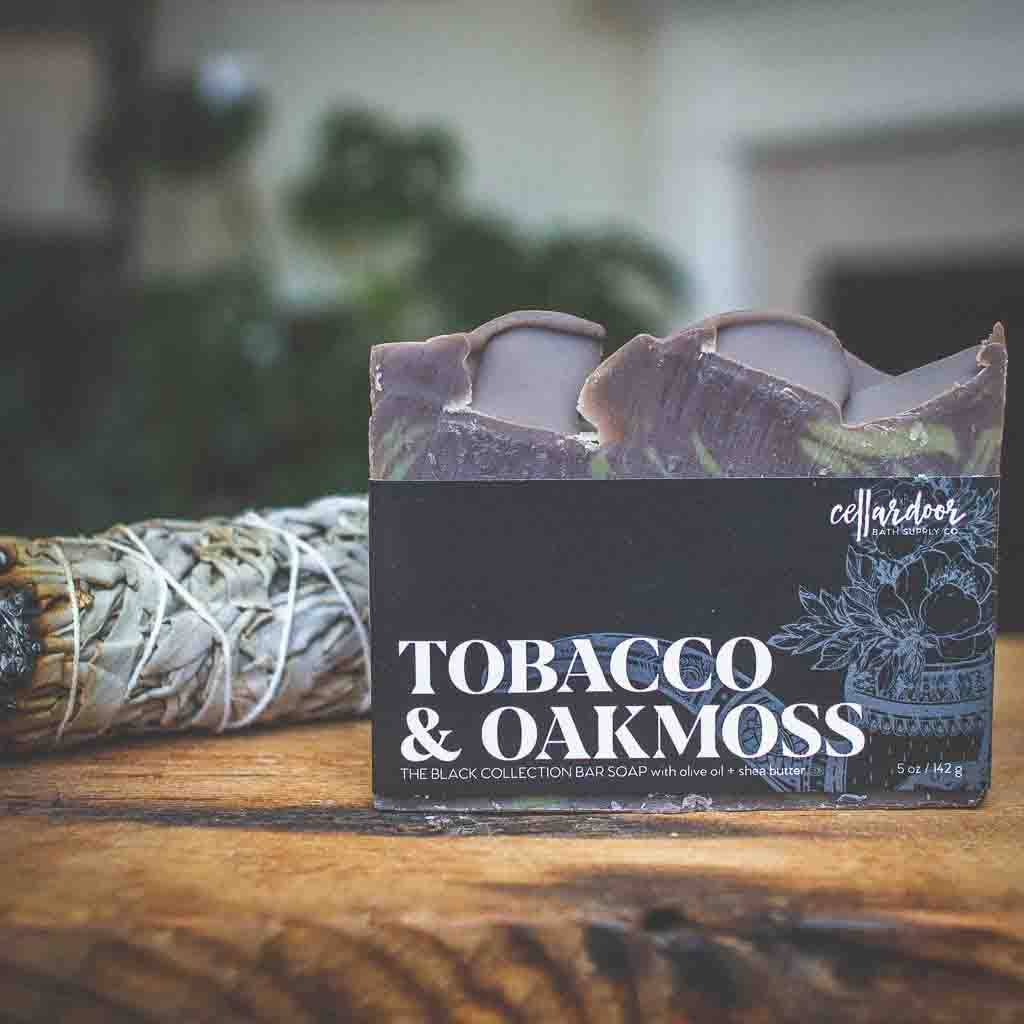 Cellar Door Bath Supply Co. Tobacco & Oakmoss Bar Soap