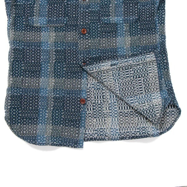 Studio D'Artisan 5651 Noragi Sashiko Shirt