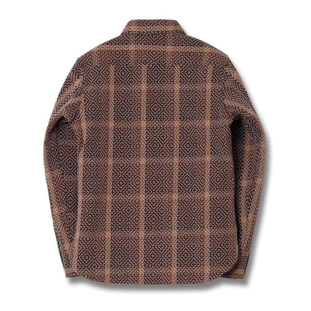 Studio D'Artisan 5726 Persimmon Tannin Work Shirt