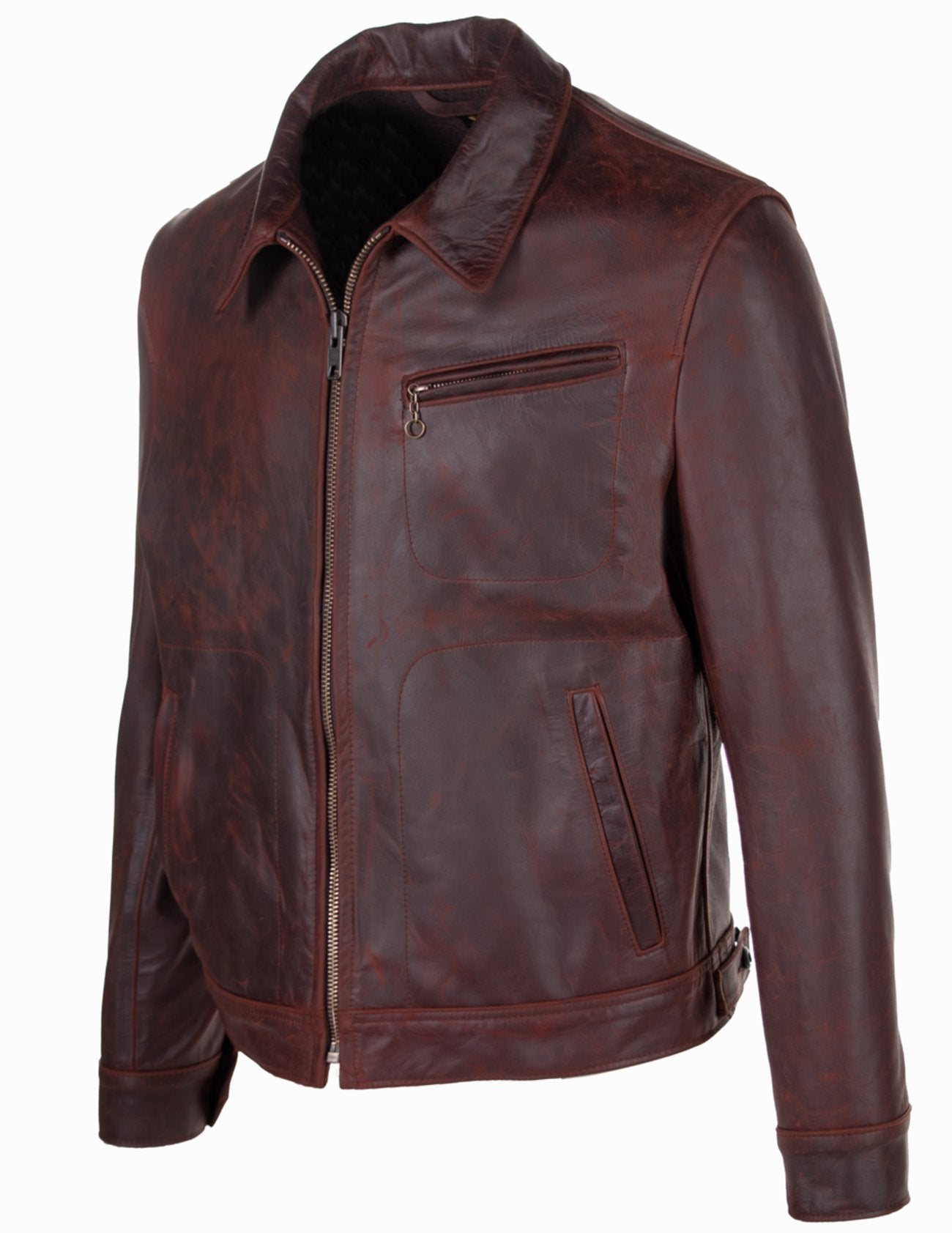 Schott 528 Unlined Cowhide Trucker Jacket
