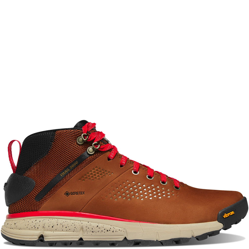 Danner Mountain Trail 2650 Mid - 61249 Brown/Red GTX ( ONLINE ONLY! )