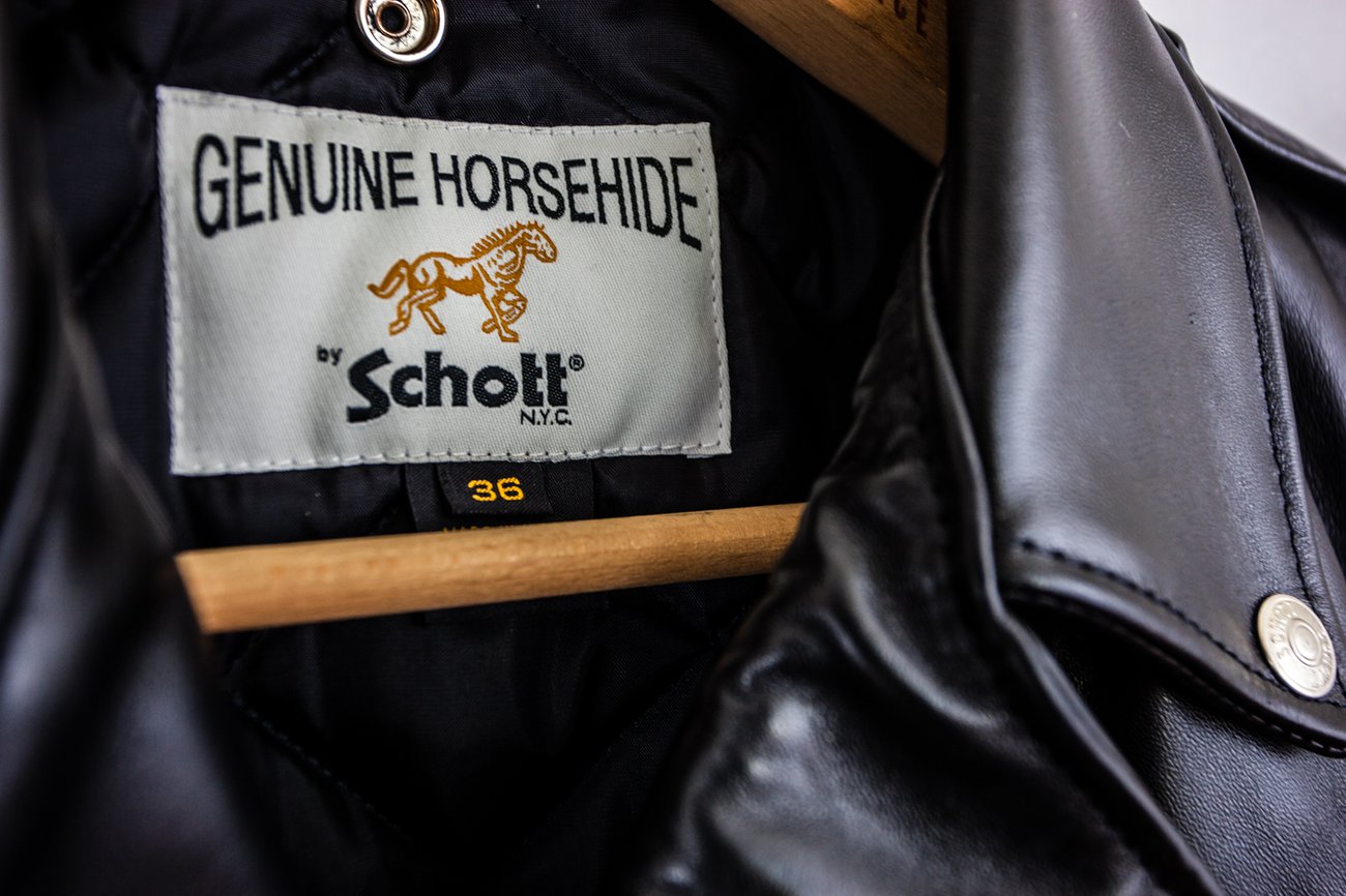 Schott 618HH Horsehide Perfecto Leather Jacket