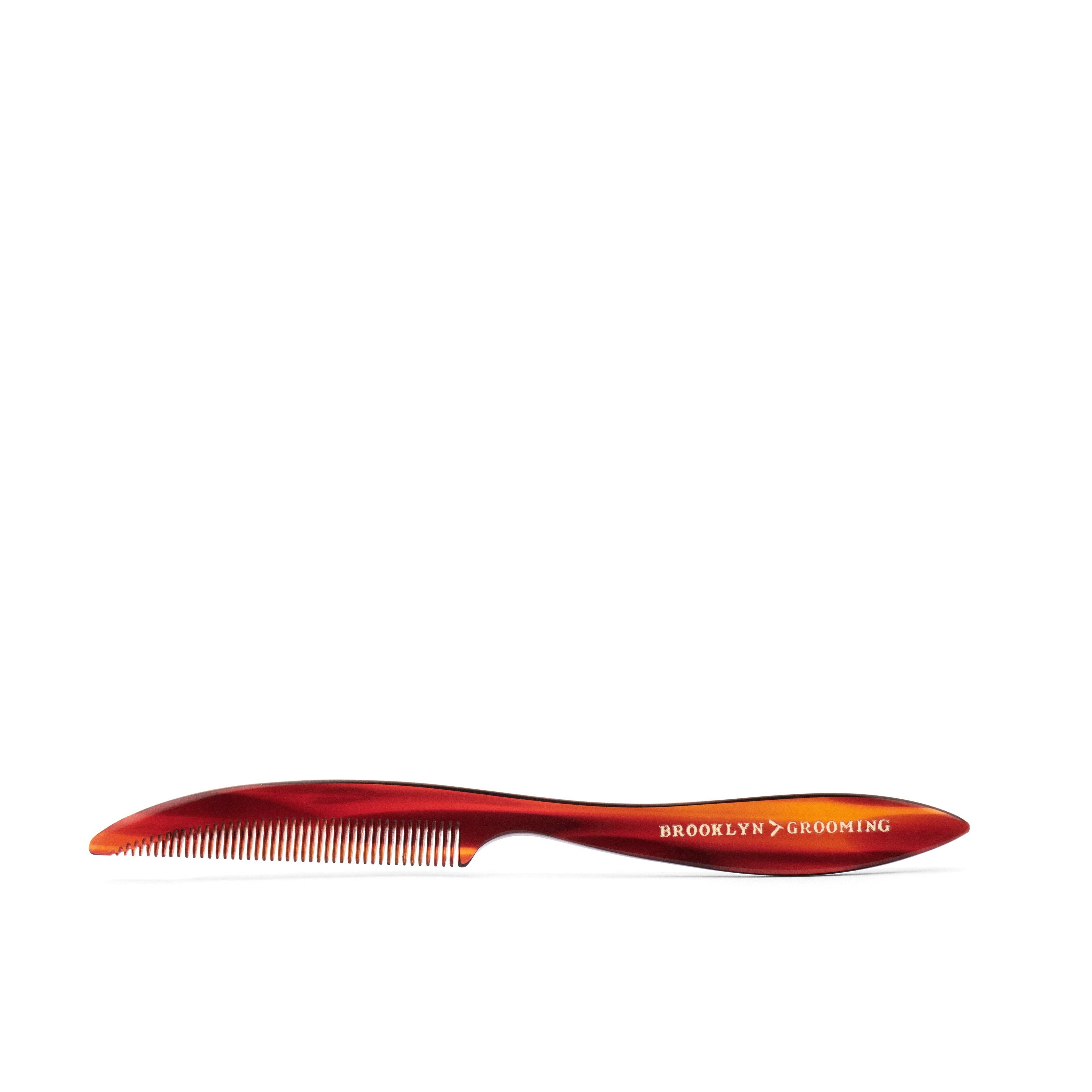 Brooklyn Grooming Men's Handmade Mustache - Beard Comb