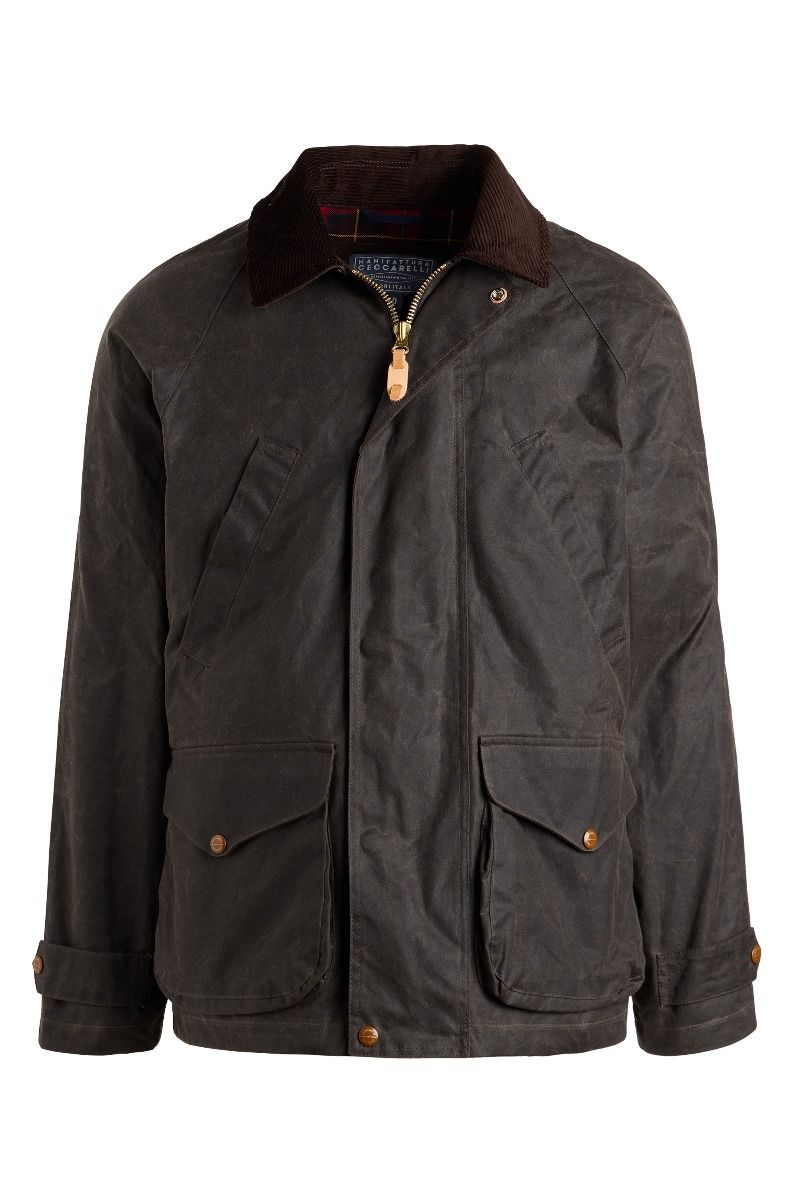 MANIFATTURA CECCARELLI -   Rain Caban 7071-WX - Chocolate