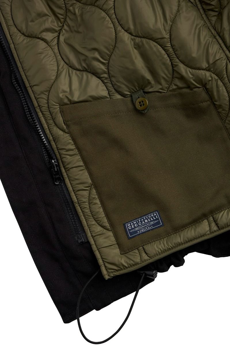 MANIFATTURA CECCARELLI - Quilted Jacket/Liner 7086-CB