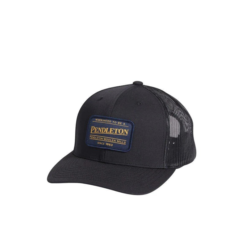 Pendleton Large Patch Trucker Black