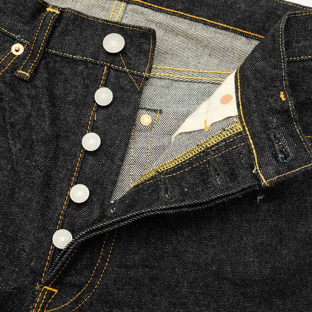 Studio D'Artisan SD100  Tapered 15oz Indigo Denim Jeans (Rinsed)