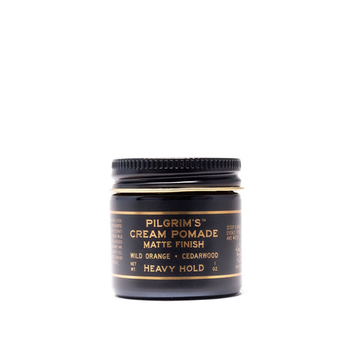Brooklyn Grooming Pilgrim's Wild orange and Cedarwood Matte cream: Full 4 oz