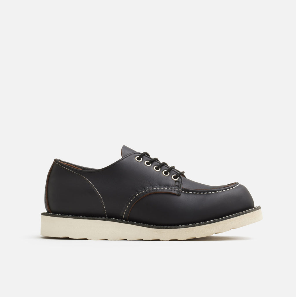 Red Wing 8090 Shop Moc Toe Oxford Black Prairie