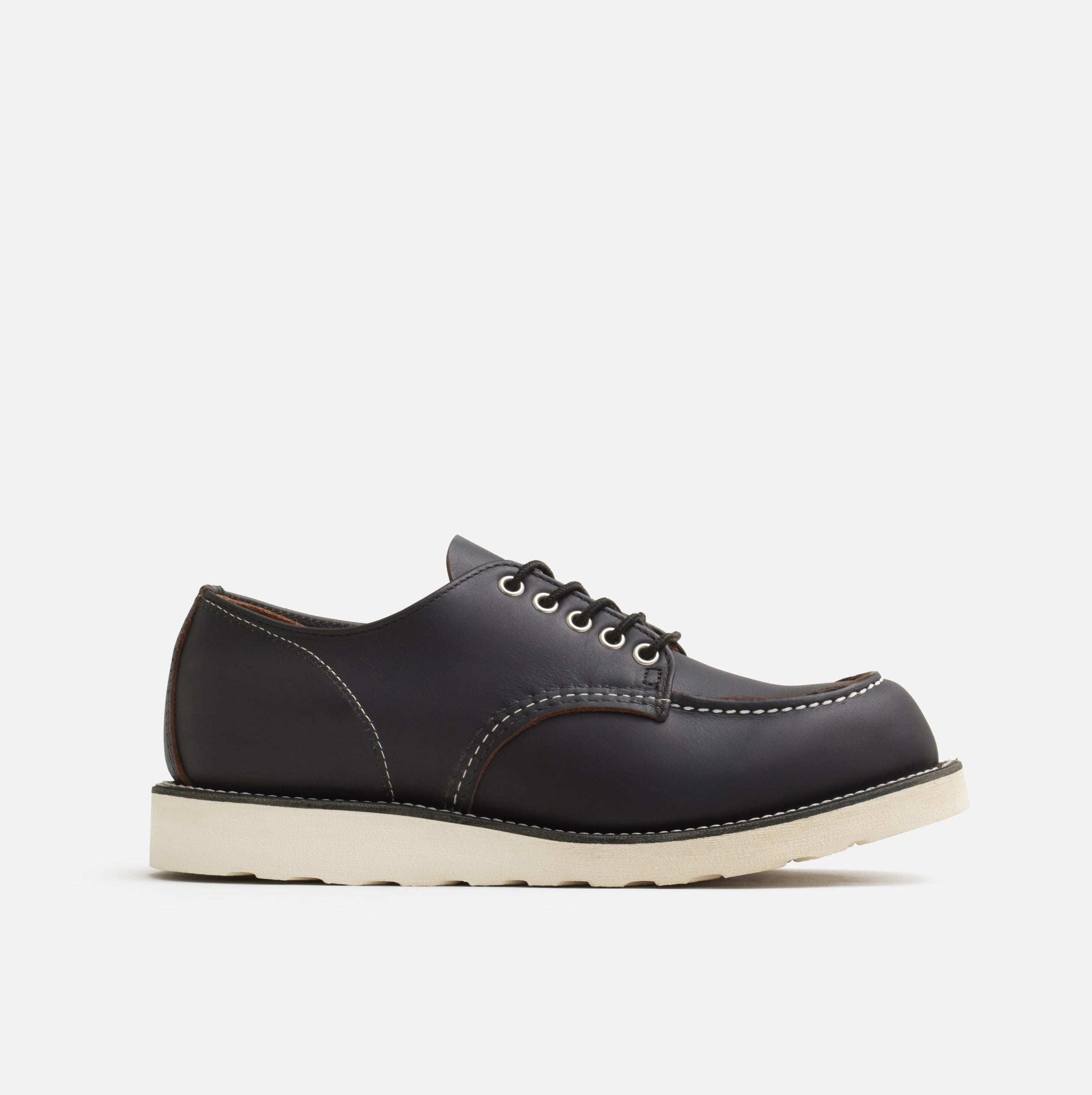 Red Wing 8090 Shop Moc Toe Oxford Black Prairie