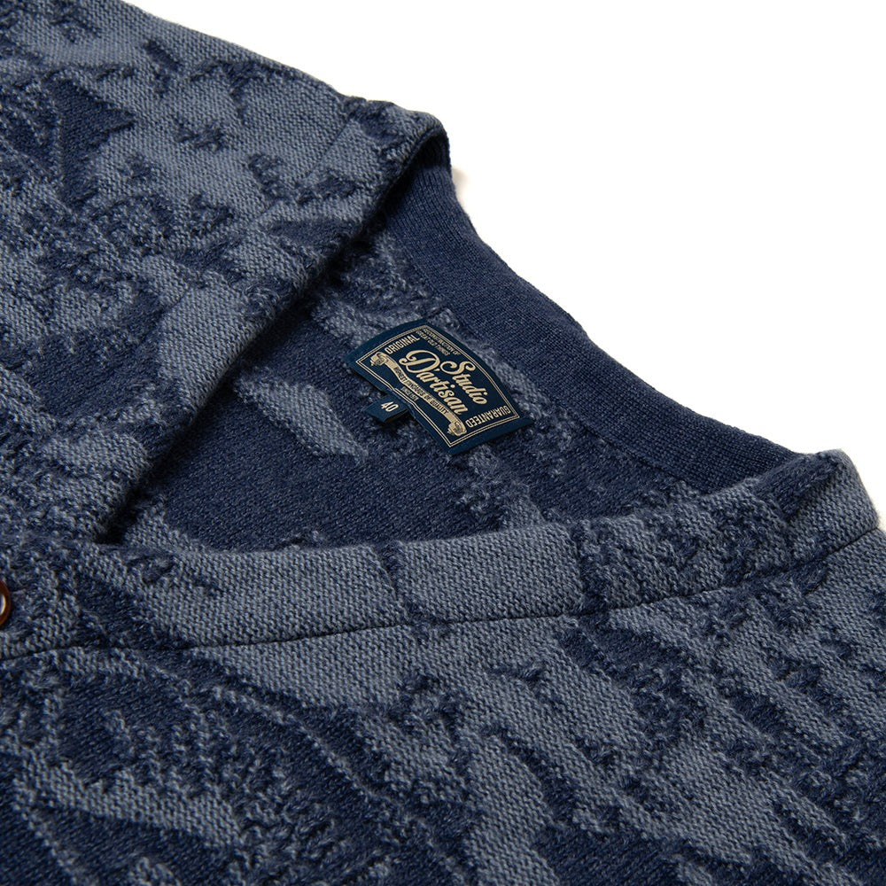 Studio D'Artisan 8184 Pig Camouflage Knit Cardigan