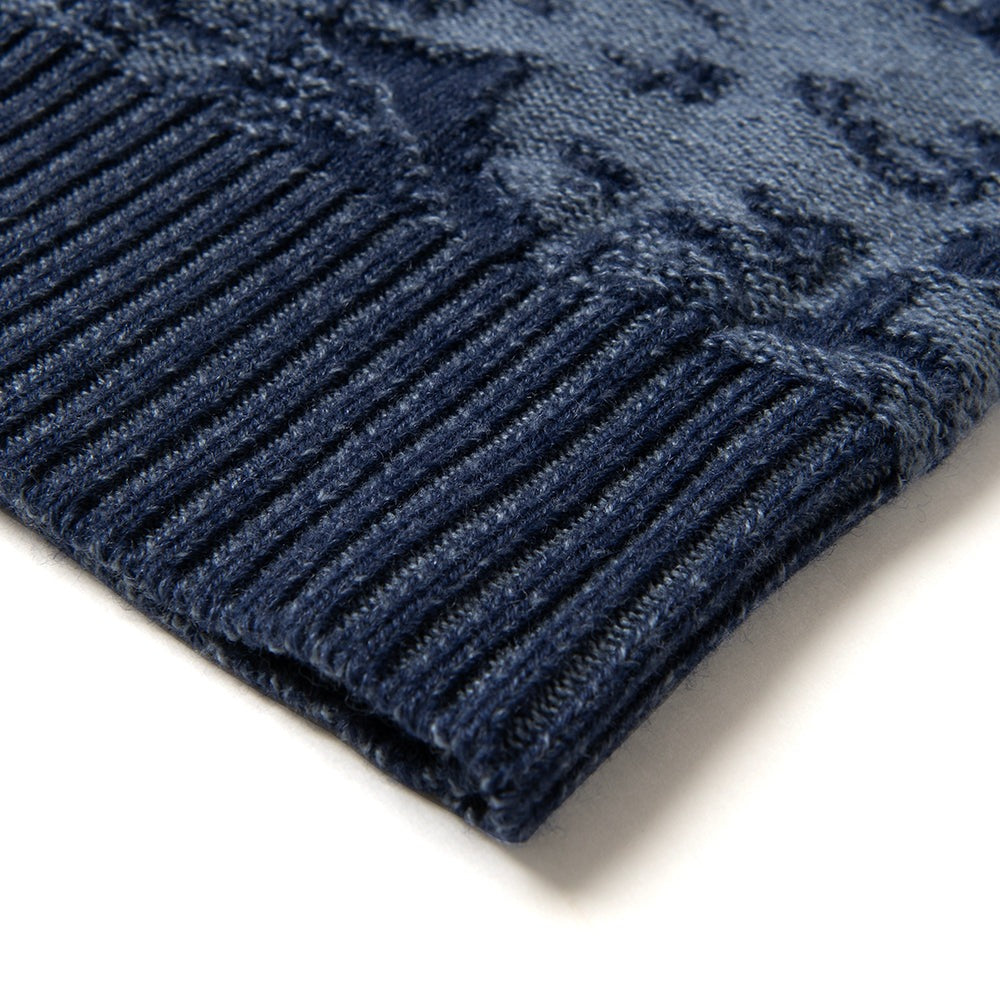 Studio D'Artisan 8184 Pig Camouflage Knit Cardigan