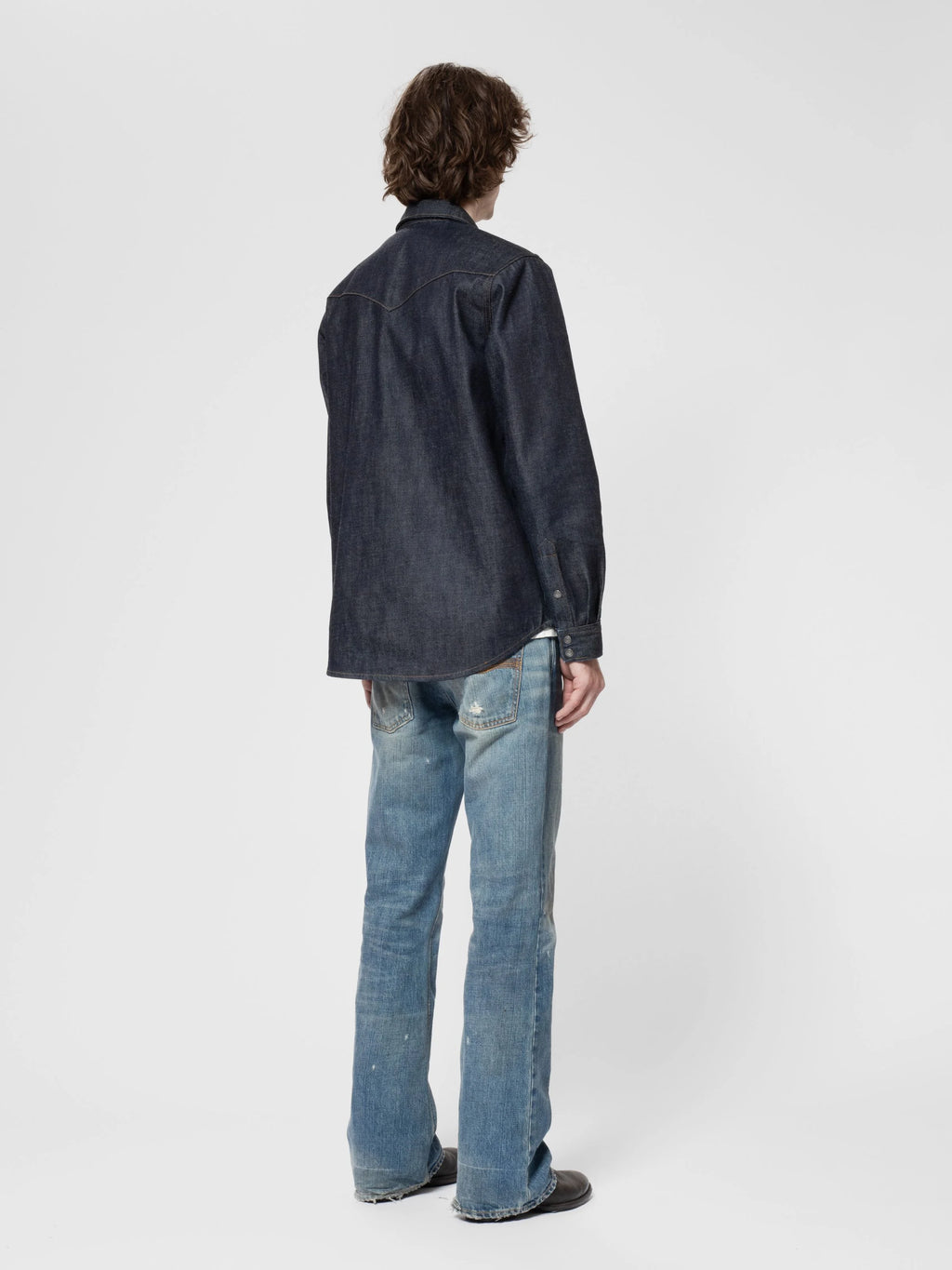 Nudie Jeans George Ace Selvage Denim Shirt