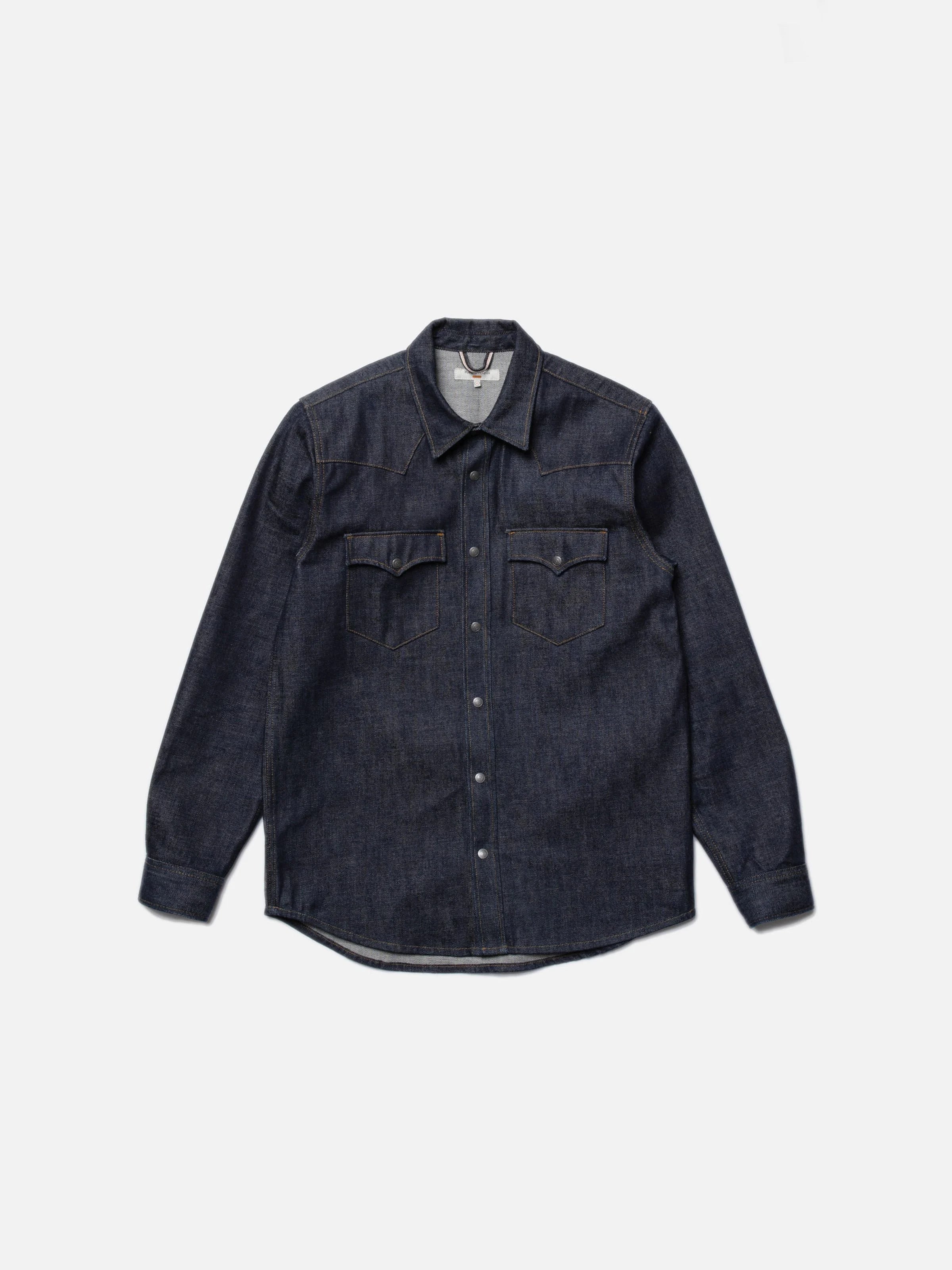 Nudie Jeans George Ace Selvage Denim Shirt