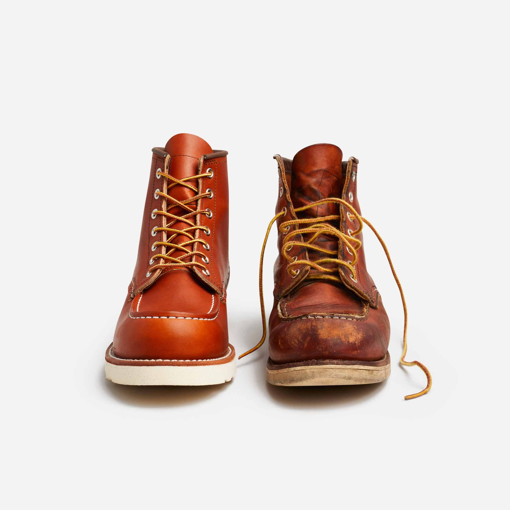 Red Wing 875 6" Oro Legacy Moc Toe Boot