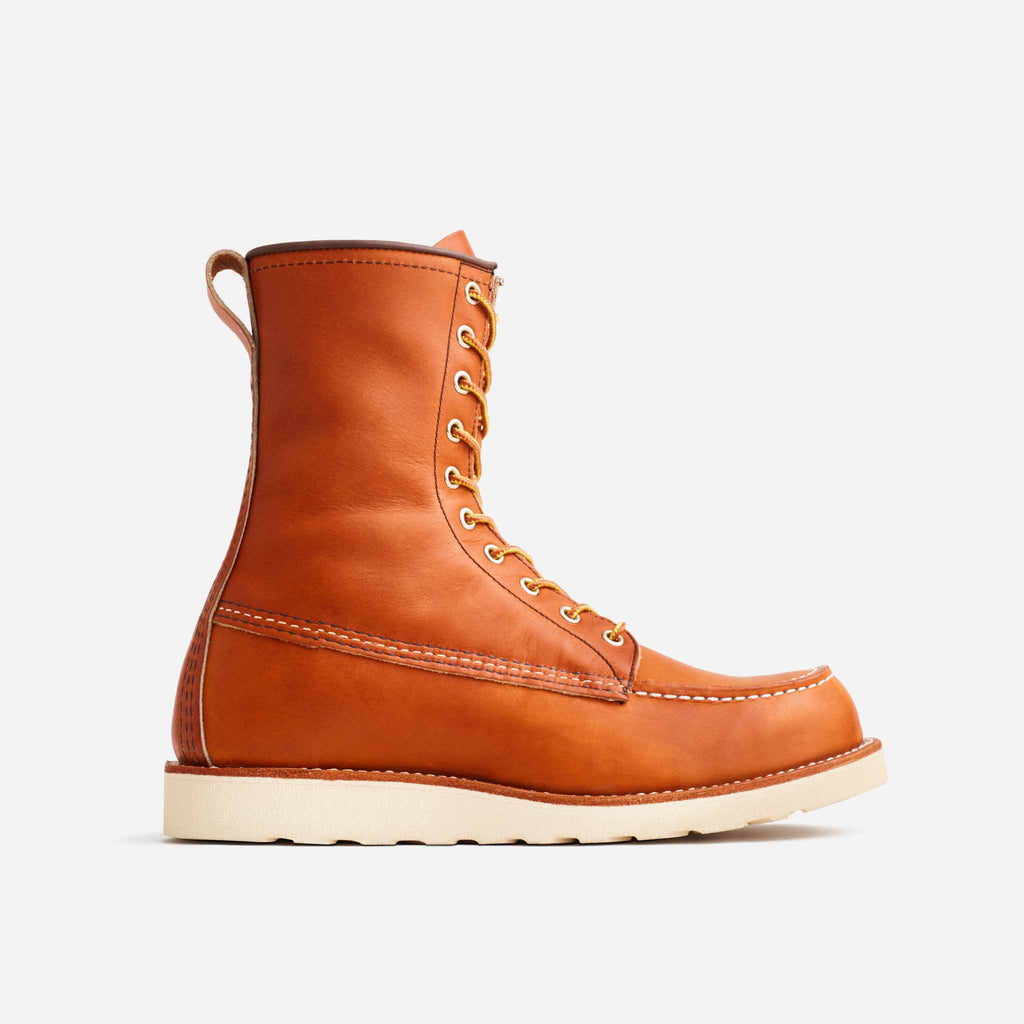 Red Wing 877 8" Oro Legacy Moc Toe Boot