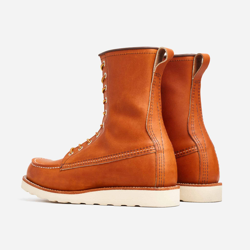 Red Wing 877 8" Oro Legacy Moc Toe Boot