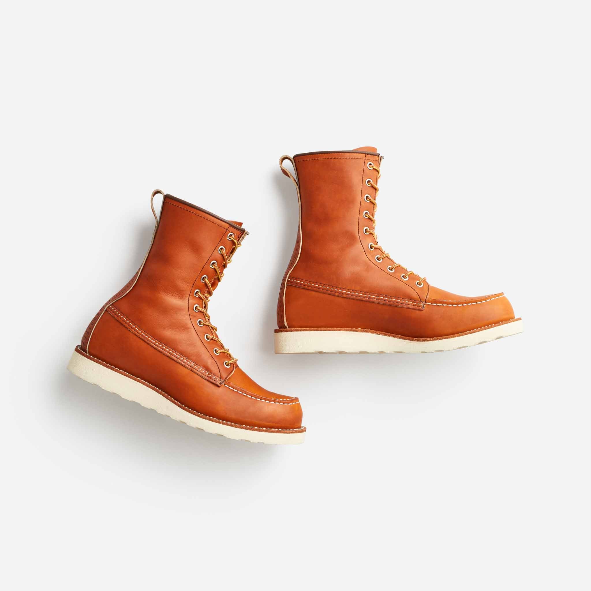 Red Wing 877 8" Oro Legacy Moc Toe Boot